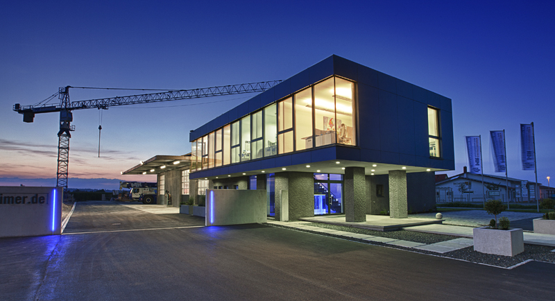 Unser Betriebsgebäude am Firmensitz in Großaitingen | Foto: Herbert Heim